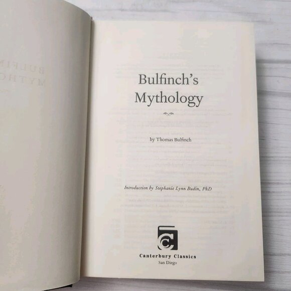 Leather-Bound Classics Bulfinch's Mythology by Thomas Bulfinch 2014 - Picture 5 of 6